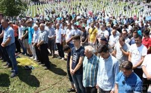 Potočari: Klanjana dženaza za 35 žrtava genocida u Srebrenici